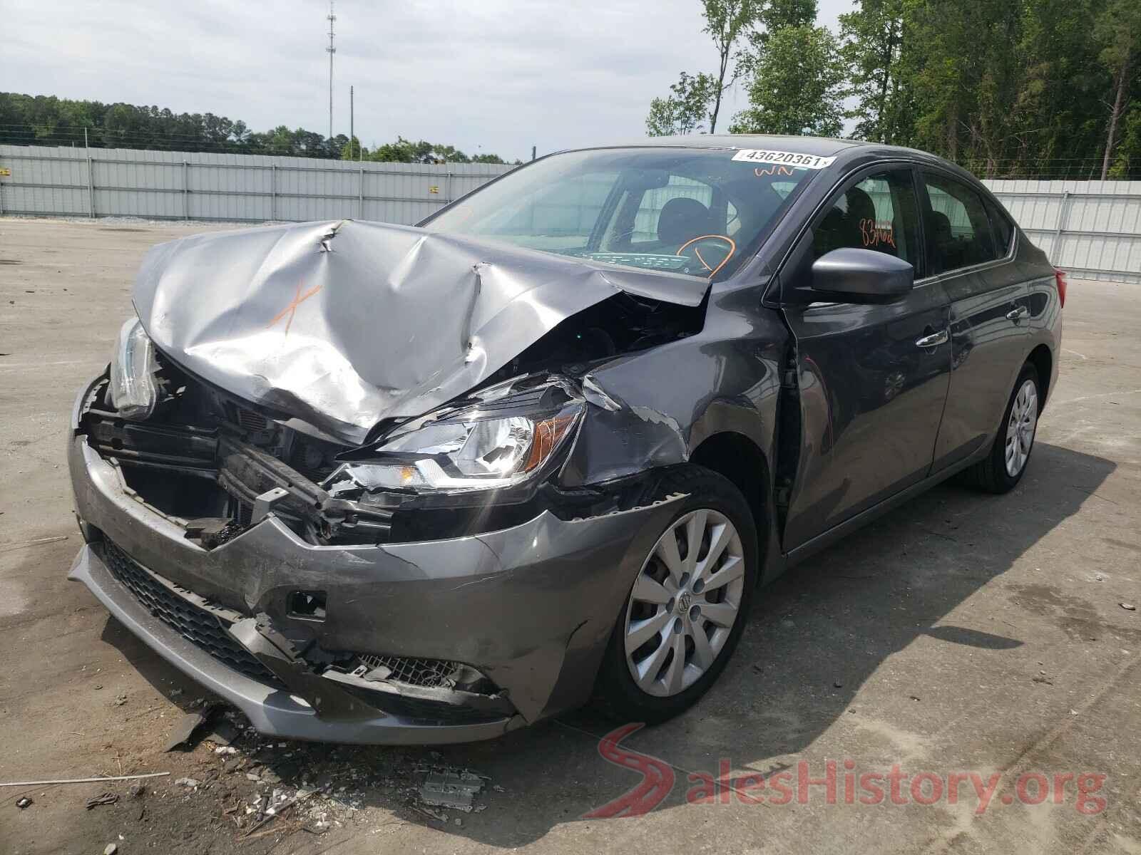 3N1AB7APXGL639649 2016 NISSAN SENTRA