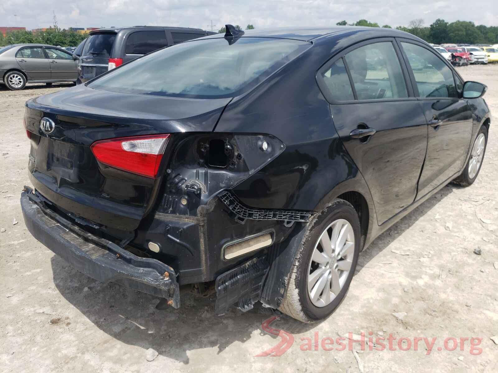 KNAFX4A64G5609862 2016 KIA FORTE