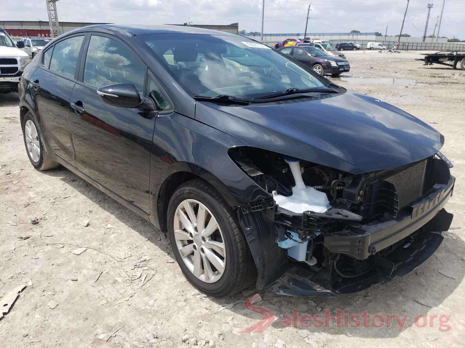 KNAFX4A64G5609862 2016 KIA FORTE