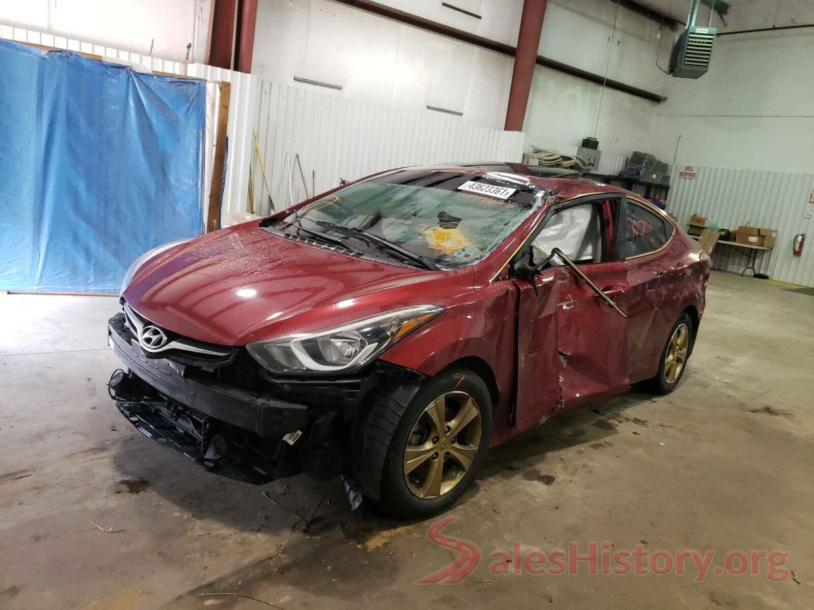 5NPDH4AE3GH779631 2016 HYUNDAI ELANTRA