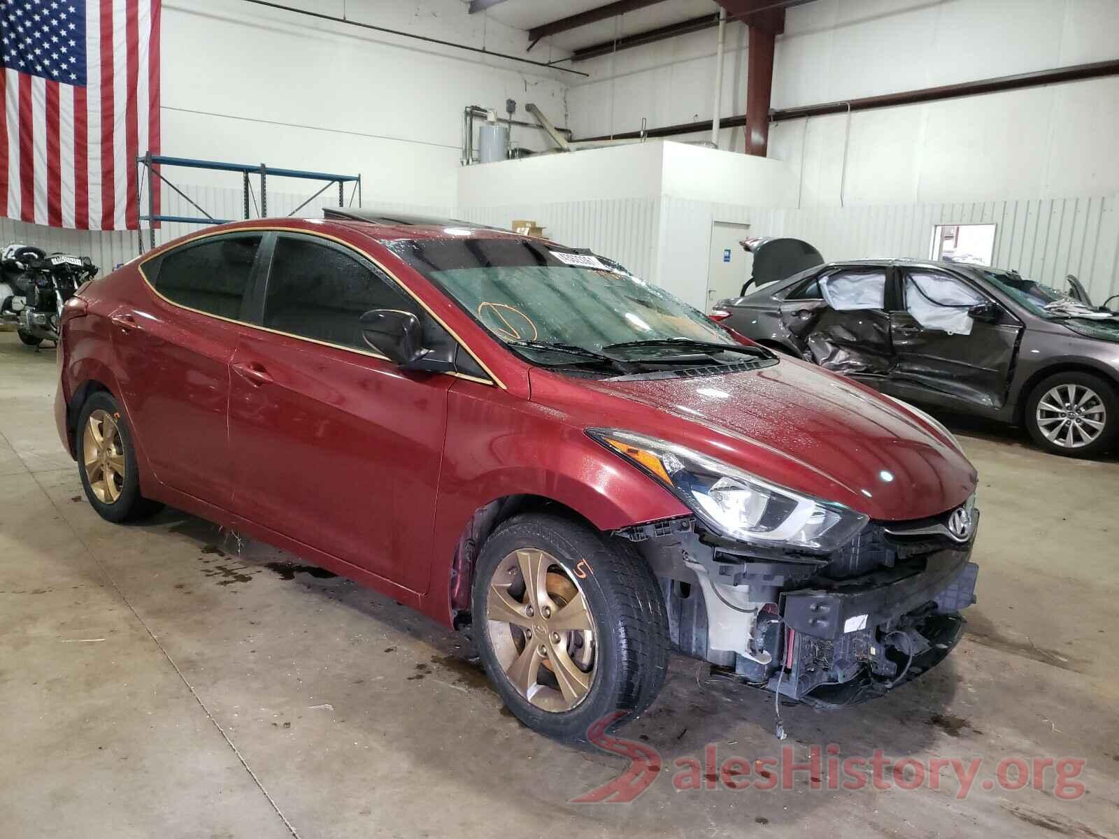 5NPDH4AE3GH779631 2016 HYUNDAI ELANTRA