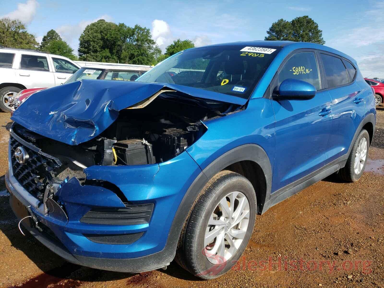 KM8J23A43KU882905 2019 HYUNDAI TUCSON