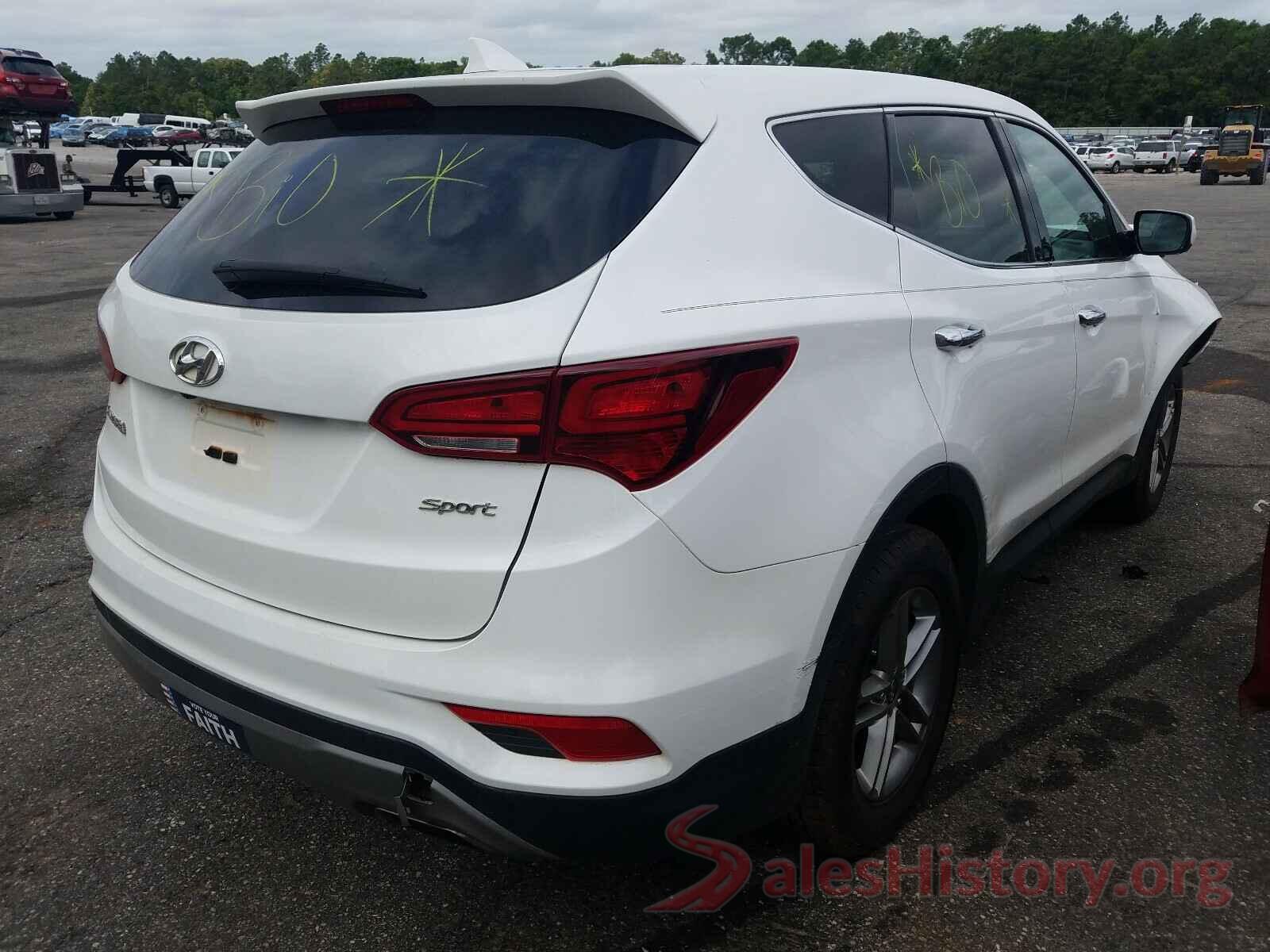 5XYZT3LBXHG382380 2017 HYUNDAI SANTA FE