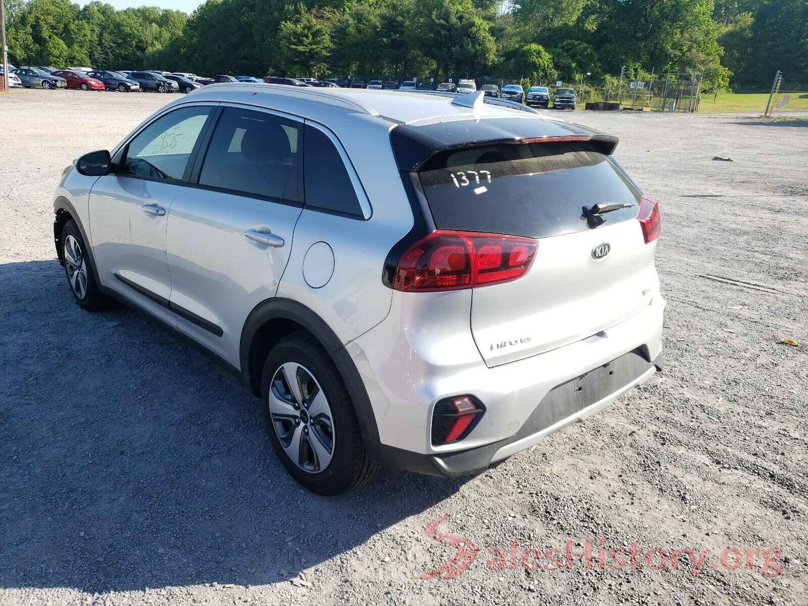 KNDCB3LC0L5361377 2020 KIA NIRO