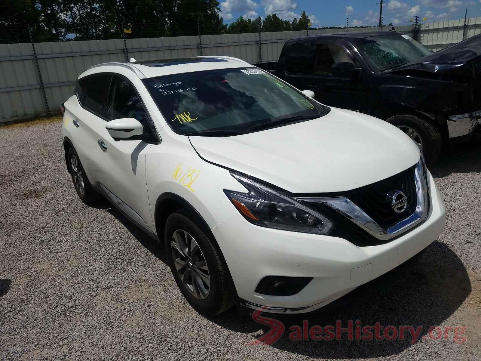 5N1AZ2MH0JN161745 2018 NISSAN MURANO