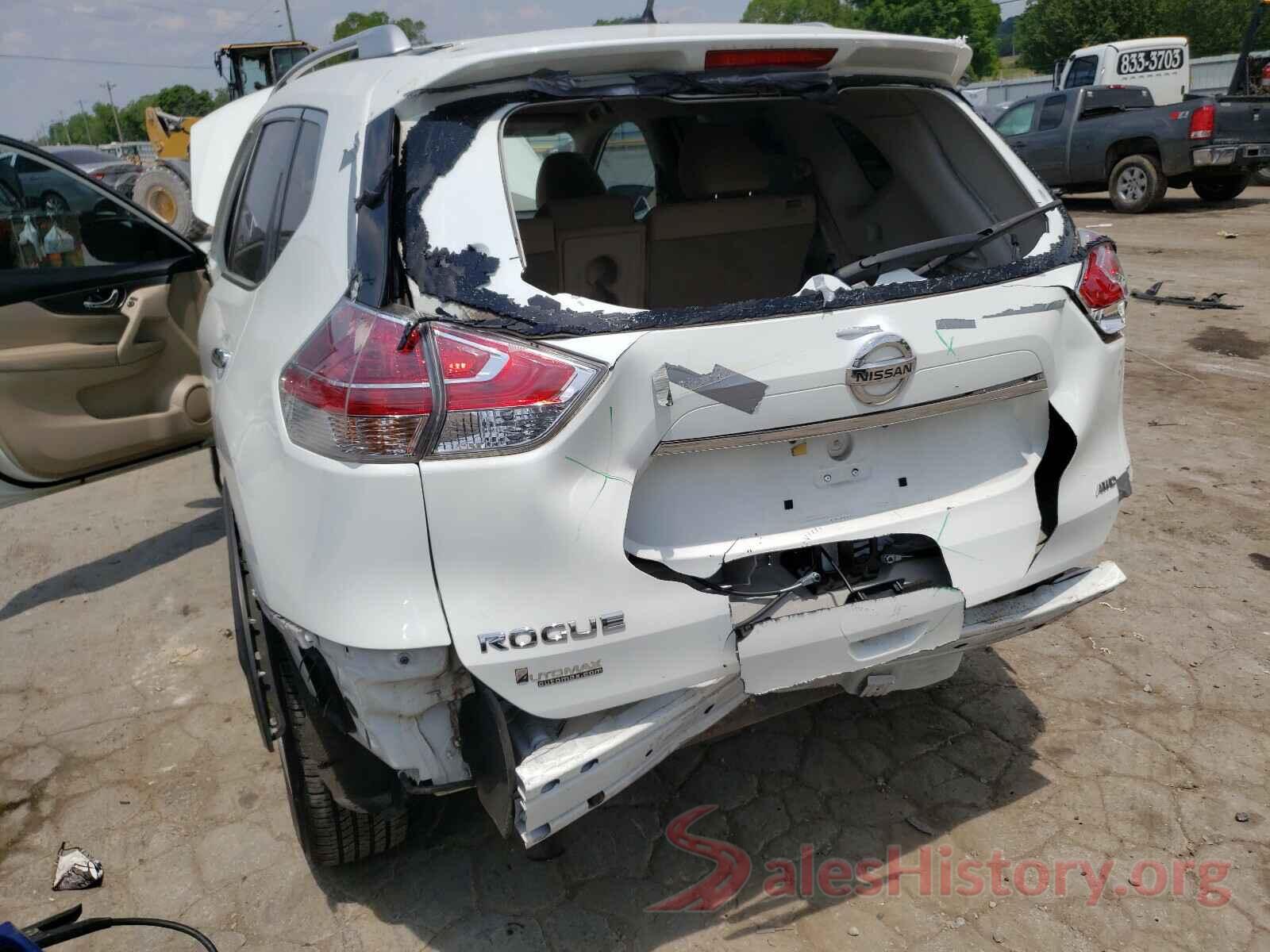 KNMAT2MV2GP648633 2016 NISSAN ROGUE