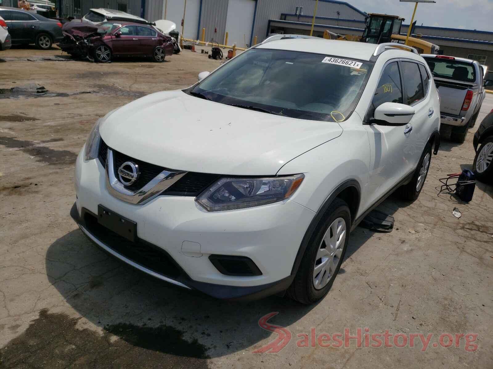 KNMAT2MV2GP648633 2016 NISSAN ROGUE