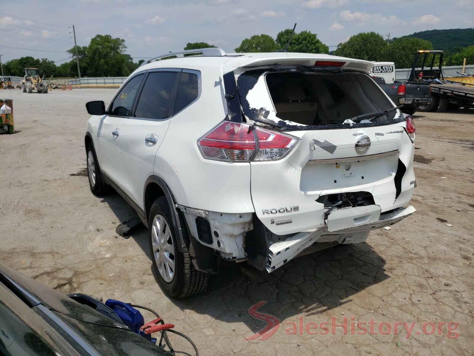 KNMAT2MV2GP648633 2016 NISSAN ROGUE