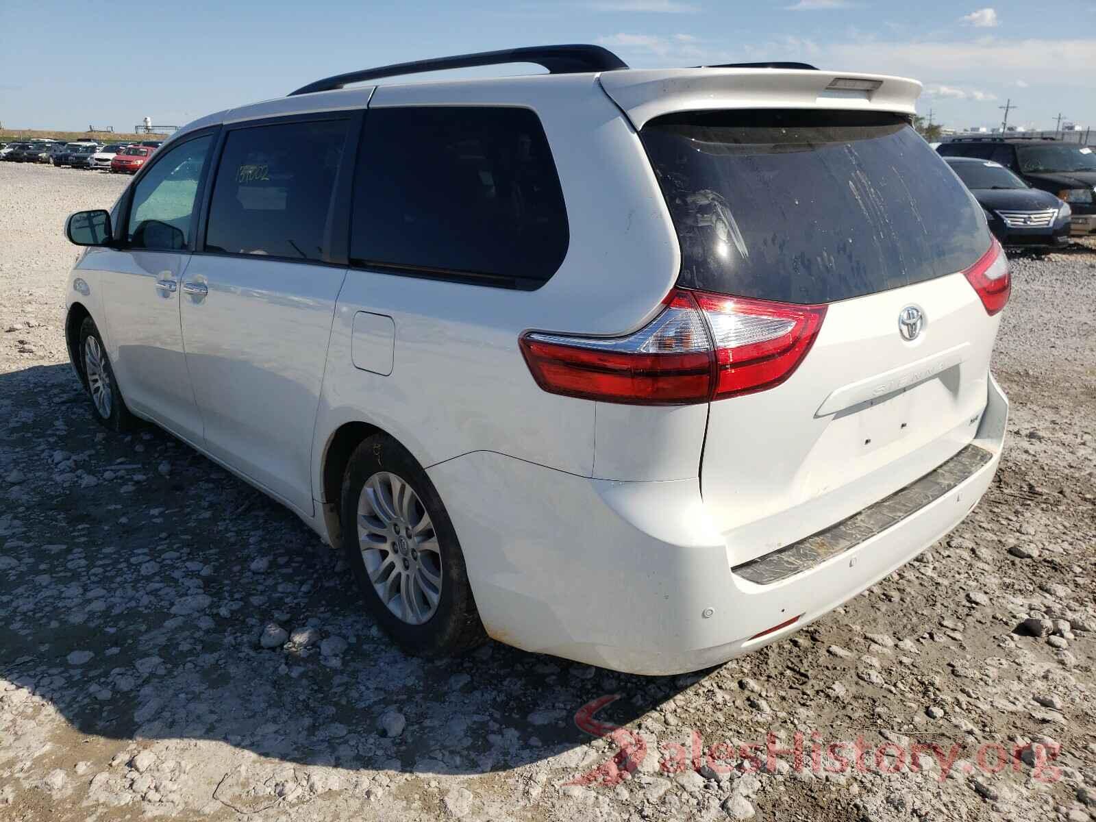 5TDYZ3DCXHS774425 2017 TOYOTA SIENNA