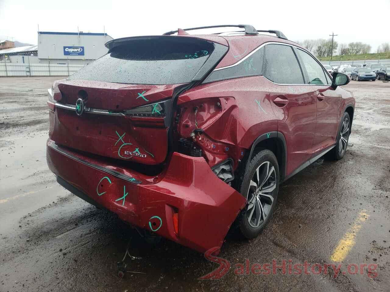 2T2BZMCA3HC091904 2017 LEXUS RX350