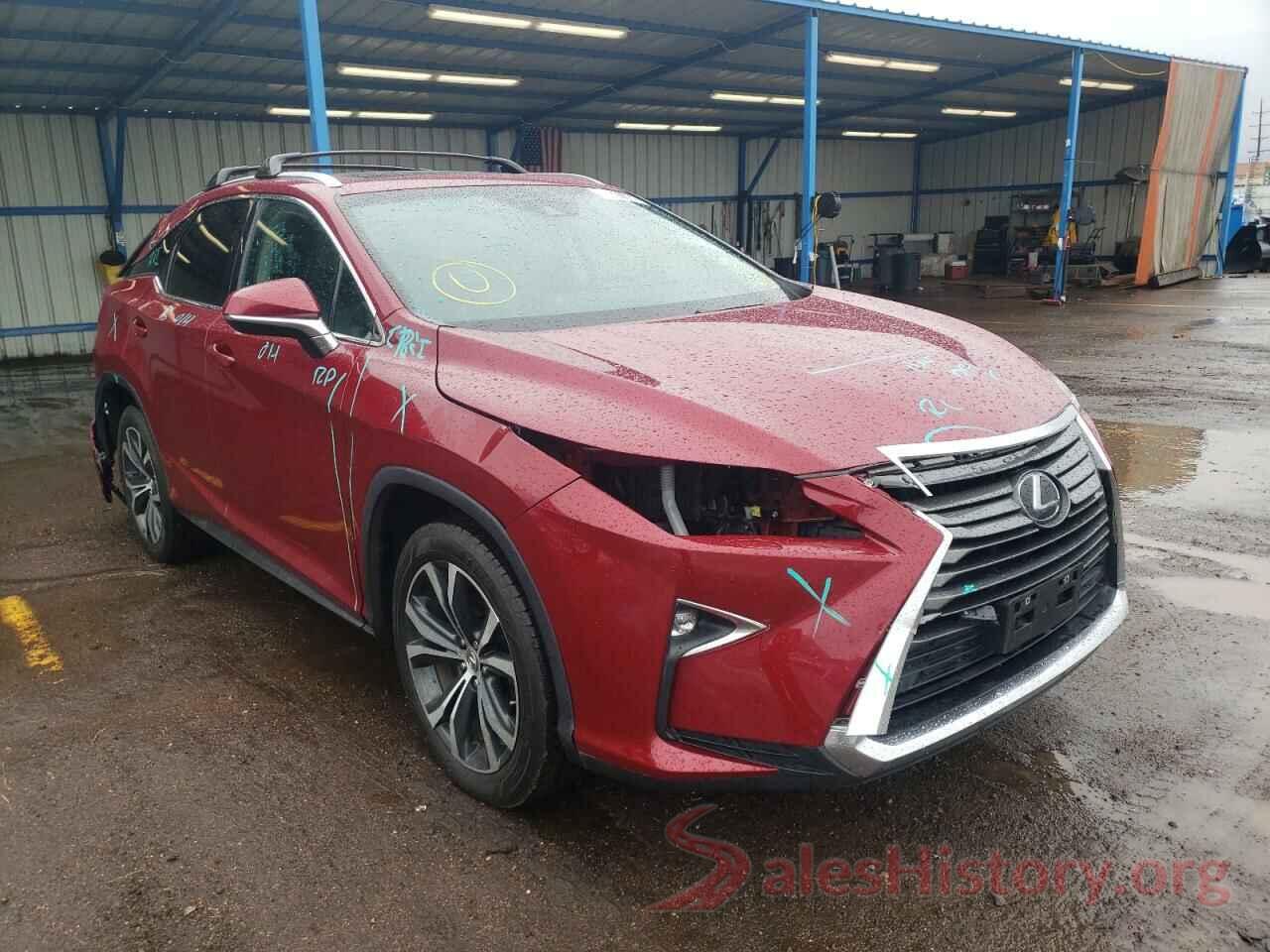 2T2BZMCA3HC091904 2017 LEXUS RX350