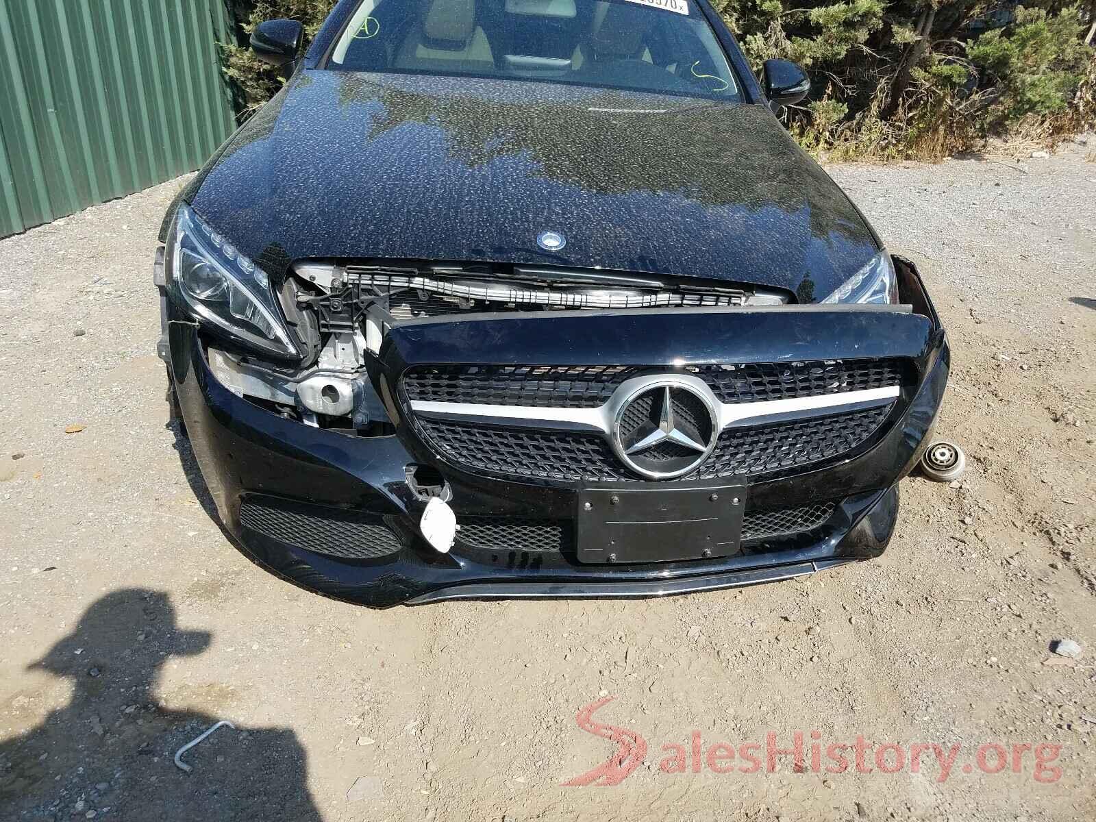 WDDWJ4KB3HF475444 2017 MERCEDES-BENZ C-CLASS