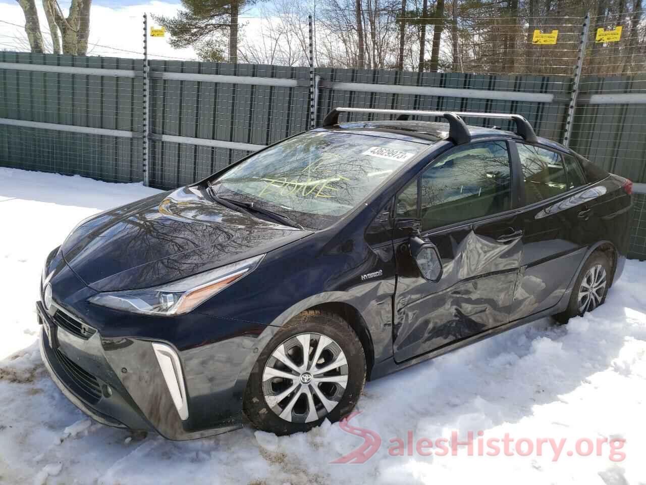 JTDL9RFU9K3009007 2019 TOYOTA PRIUS