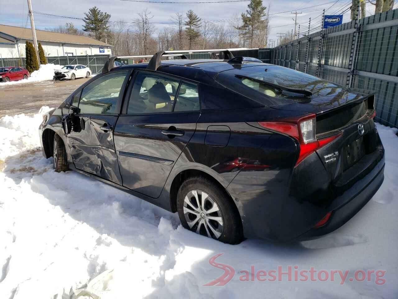 JTDL9RFU9K3009007 2019 TOYOTA PRIUS