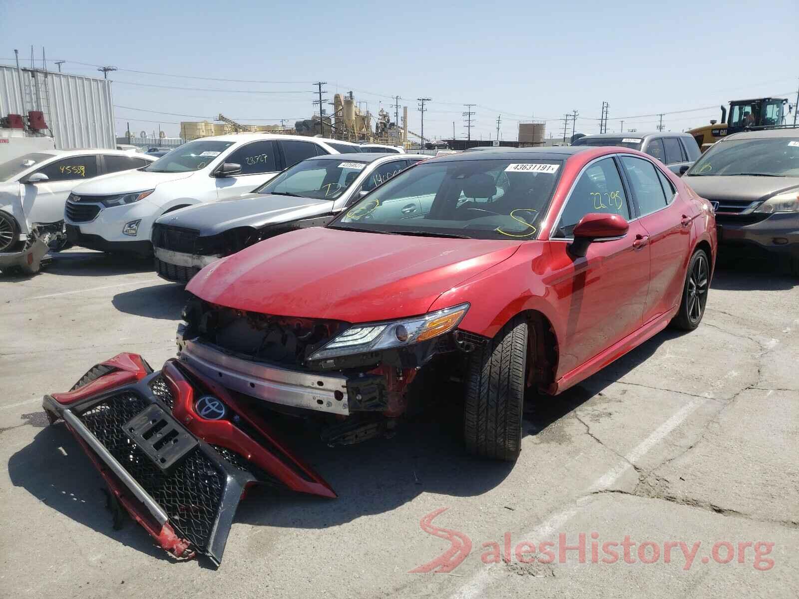 4T1BZ1HK2KU027153 2019 TOYOTA CAMRY