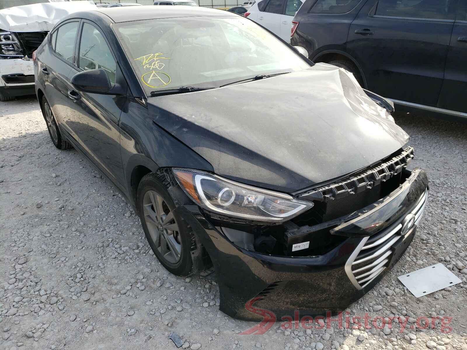 5NPD84LF0JH282274 2018 HYUNDAI ELANTRA