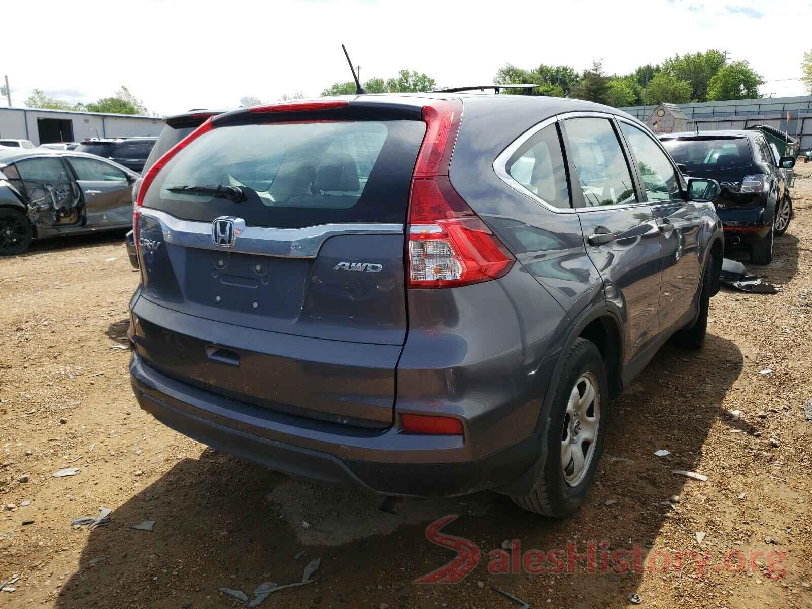 5J6RM4H3XGL008126 2016 HONDA CRV