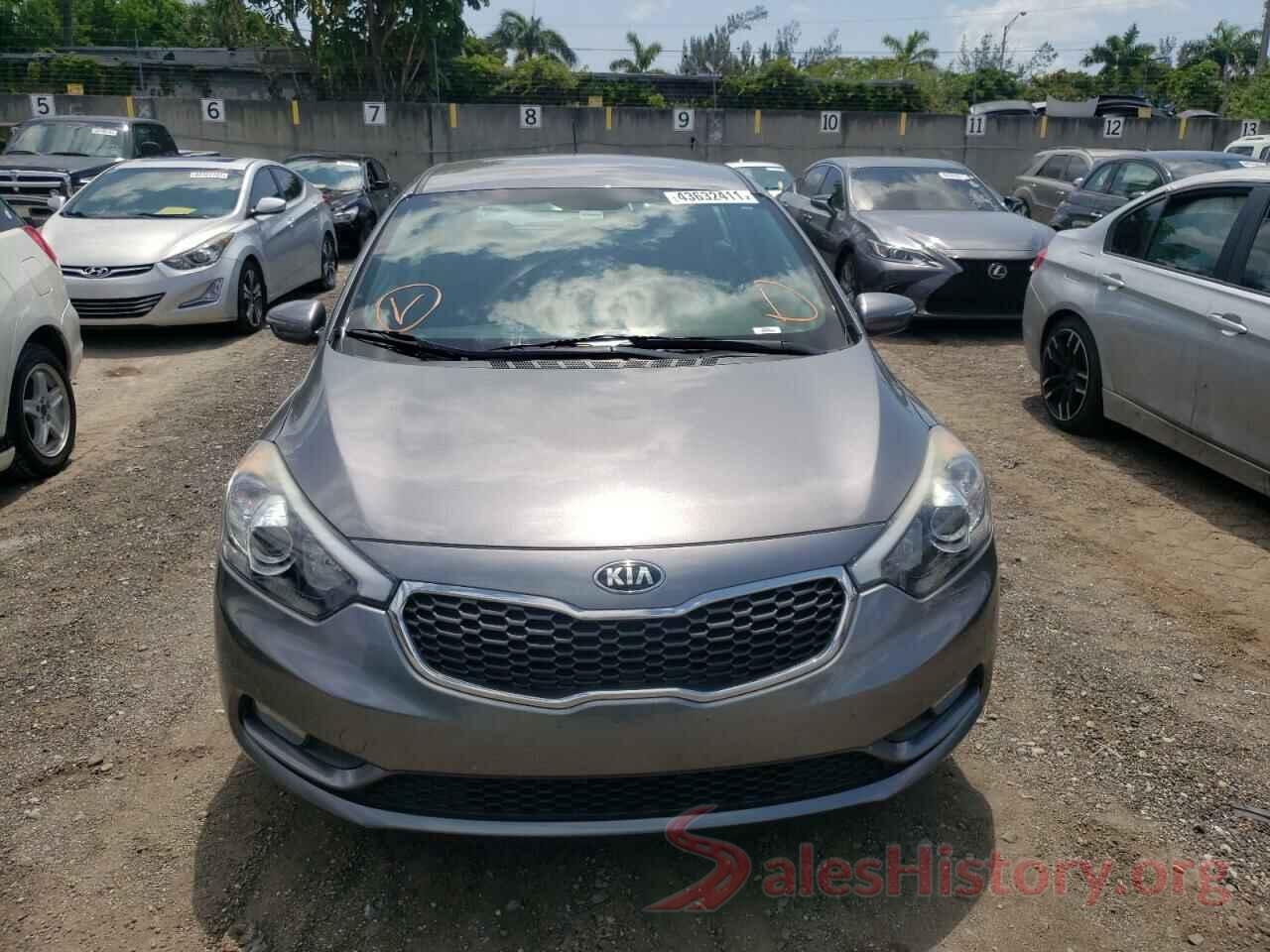 KNAFK5A8XG5654634 2016 KIA FORTE