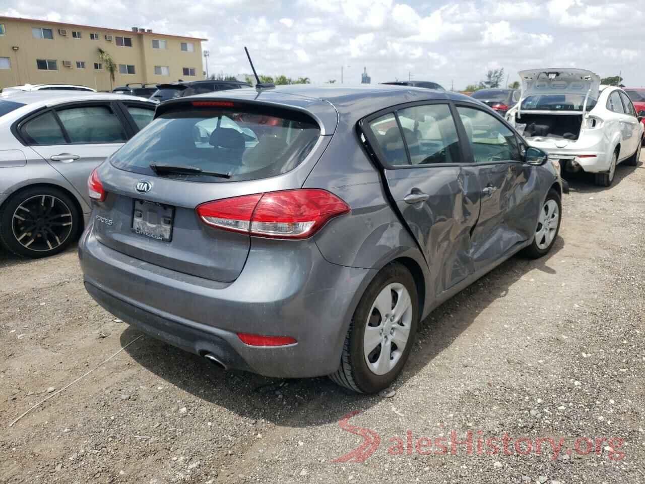 KNAFK5A8XG5654634 2016 KIA FORTE