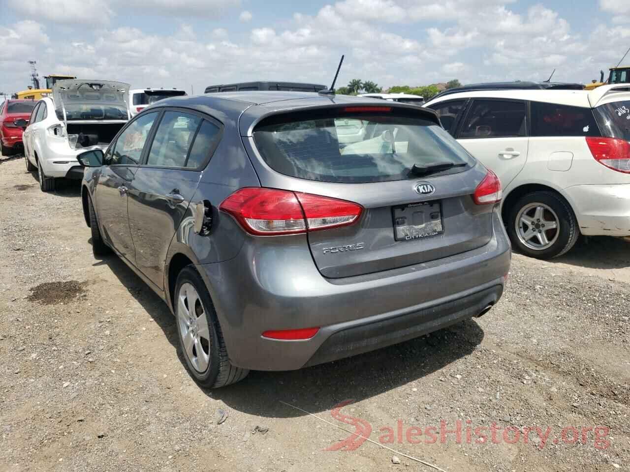 KNAFK5A8XG5654634 2016 KIA FORTE