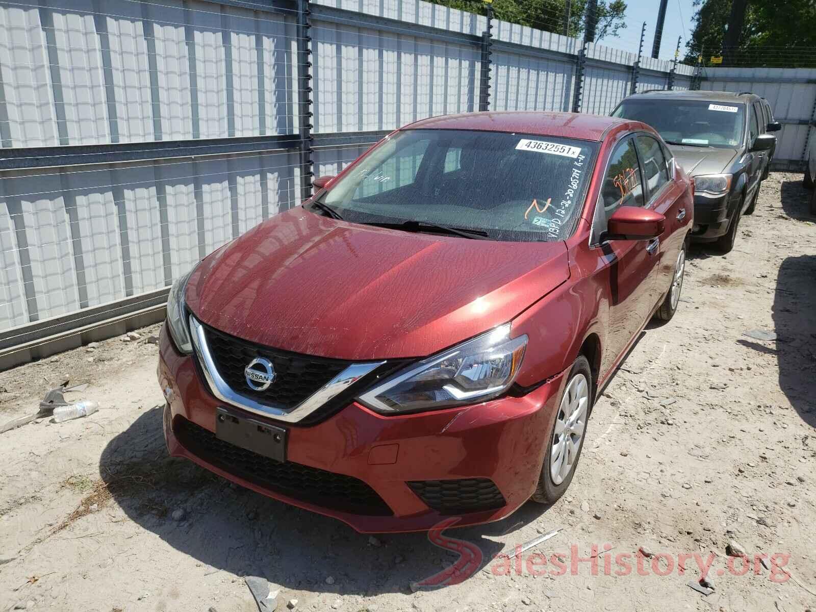 3N1AB7APXHY242303 2017 NISSAN SENTRA