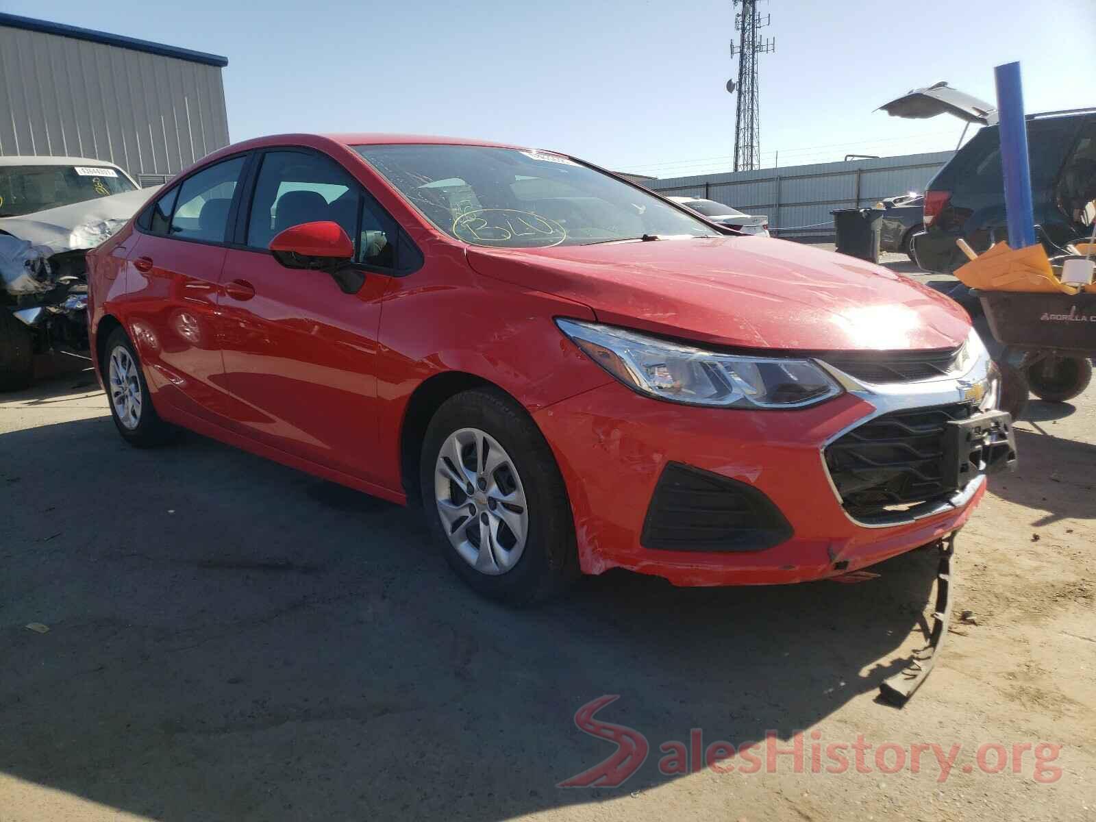 1G1BJ5SM7K7106192 2019 CHEVROLET CRUZE