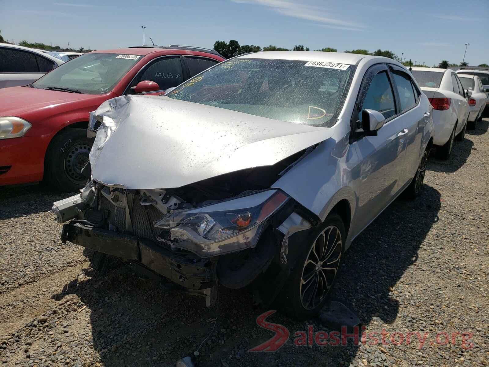 5YFBURHE1GP503411 2016 TOYOTA COROLLA