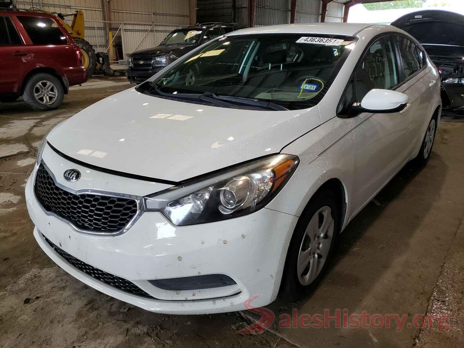 KNAFK4A65G5459825 2016 KIA FORTE