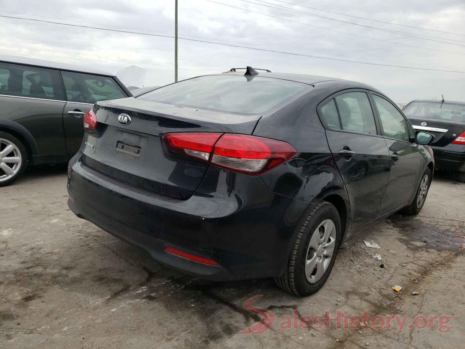 3KPFK4A74HE156357 2017 KIA FORTE