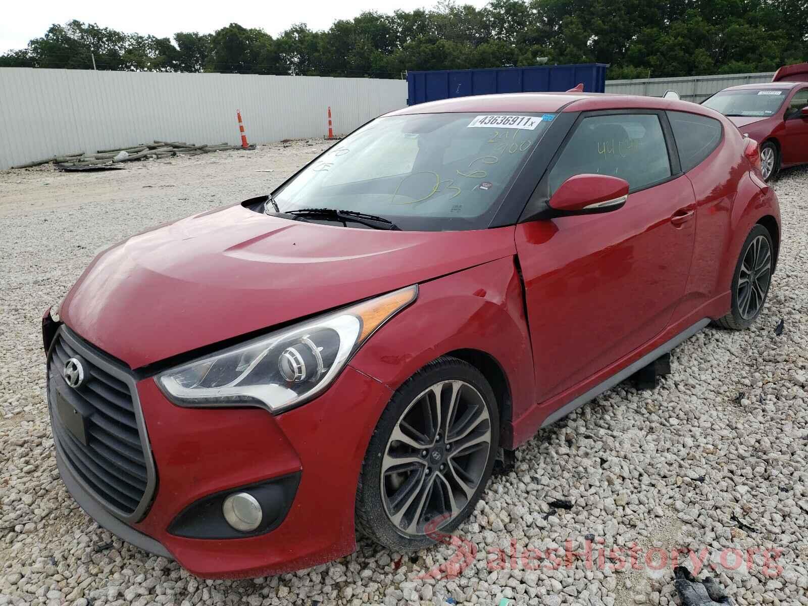 KMHTC6AE8GU291900 2016 HYUNDAI VELOSTER