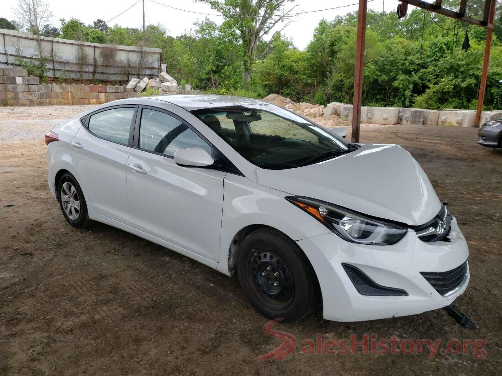 5NPDH4AE9GH777317 2016 HYUNDAI ELANTRA