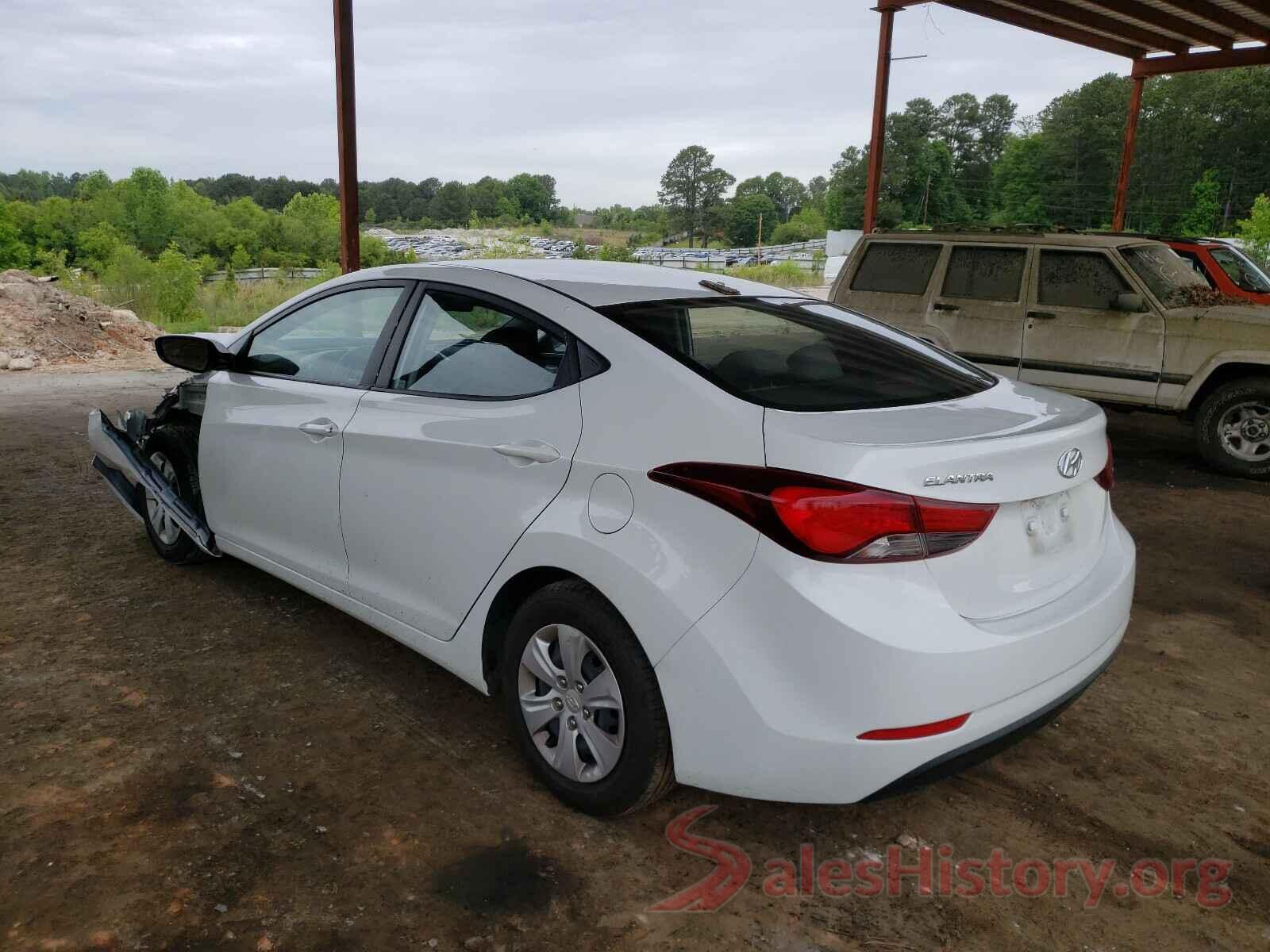 5NPDH4AE9GH777317 2016 HYUNDAI ELANTRA