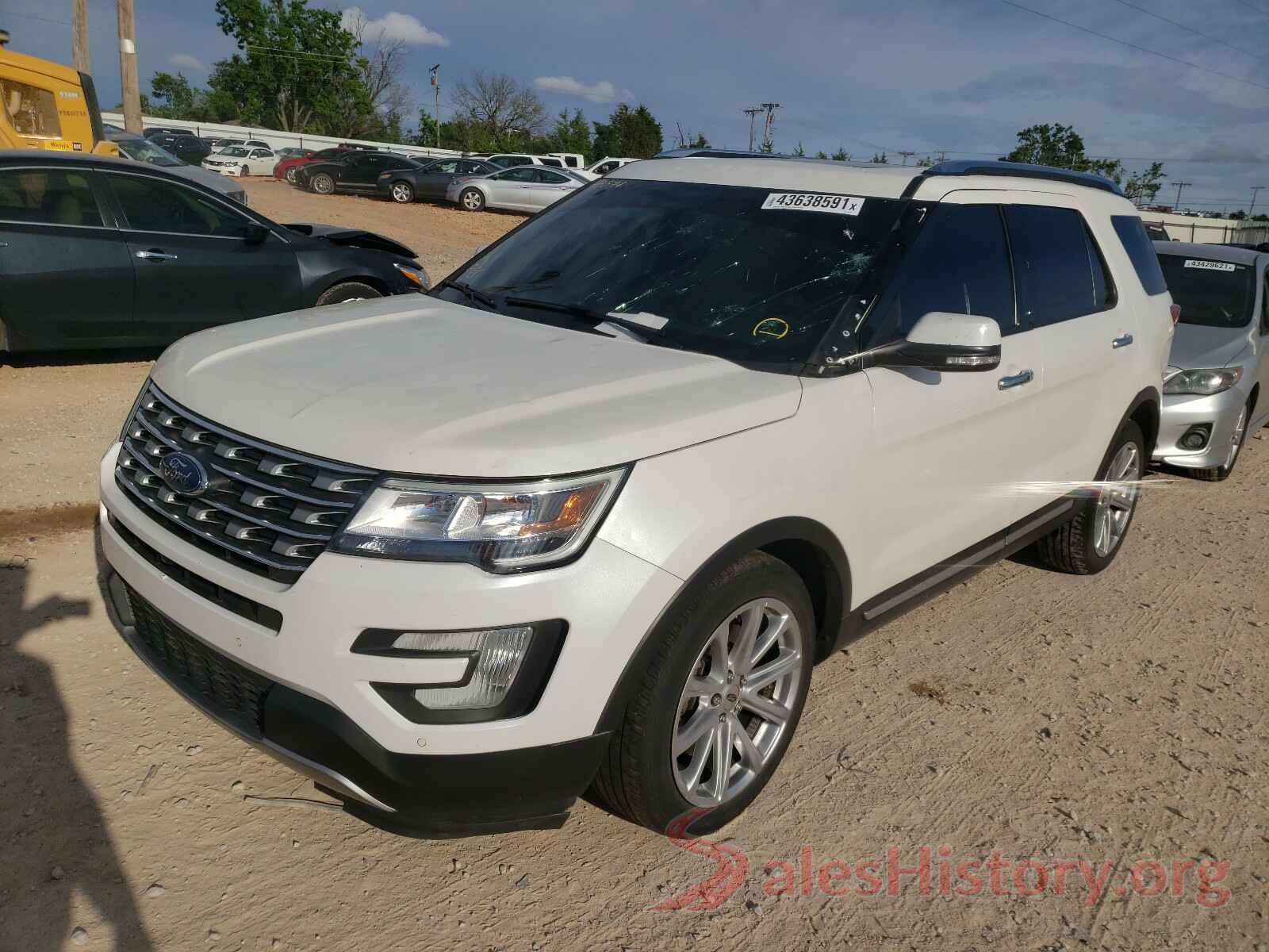 1FM5K7F83GGB98379 2016 FORD EXPLORER