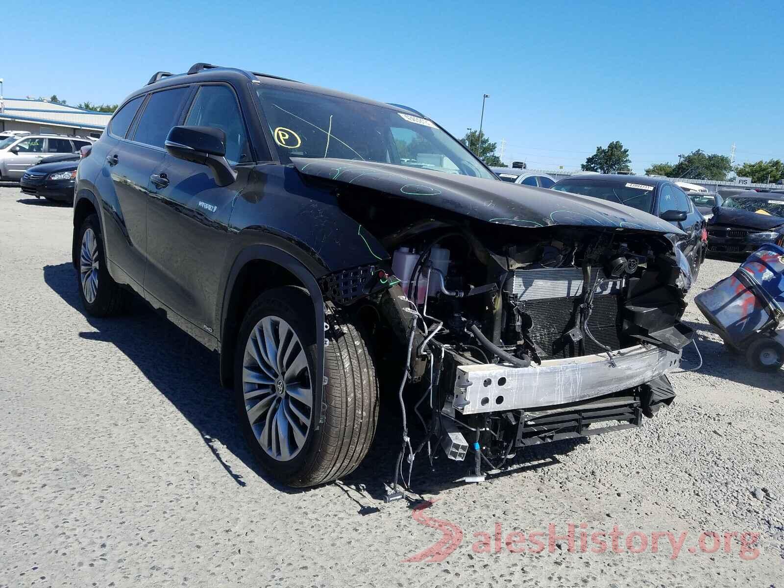 5TDEBRCH7MS021985 2021 TOYOTA HIGHLANDER