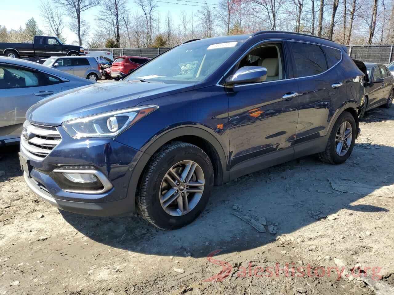 5XYZUDLB0JG533672 2018 HYUNDAI SANTA FE