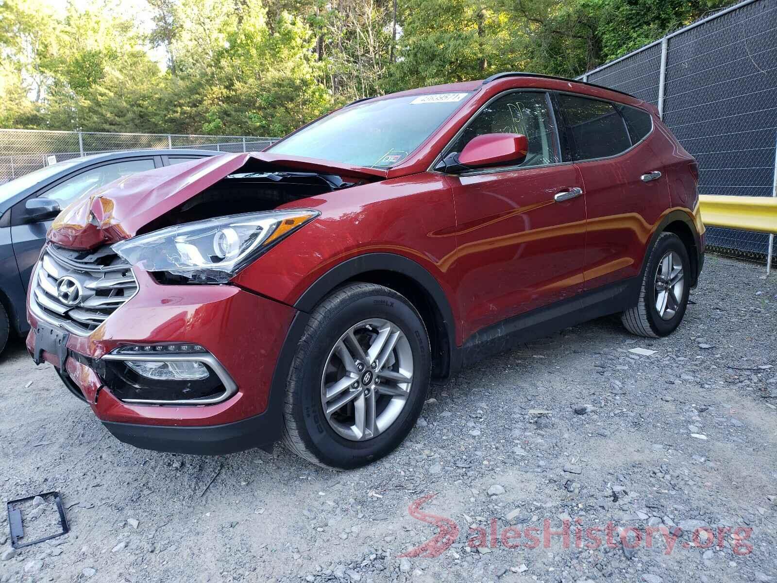 5XYZU3LBXHG497381 2017 HYUNDAI SANTA FE