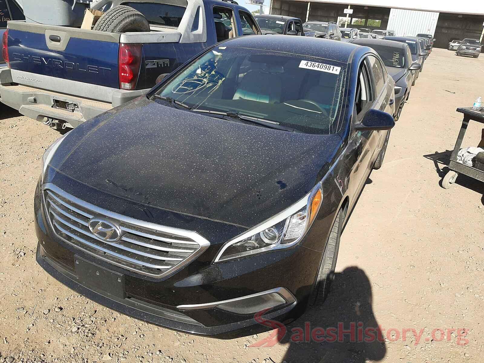 5NPE24AF5GH319062 2016 HYUNDAI SONATA