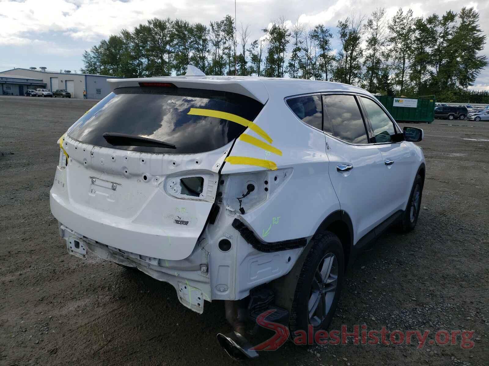 5NMZTDLBXHH021498 2017 HYUNDAI SANTA FE