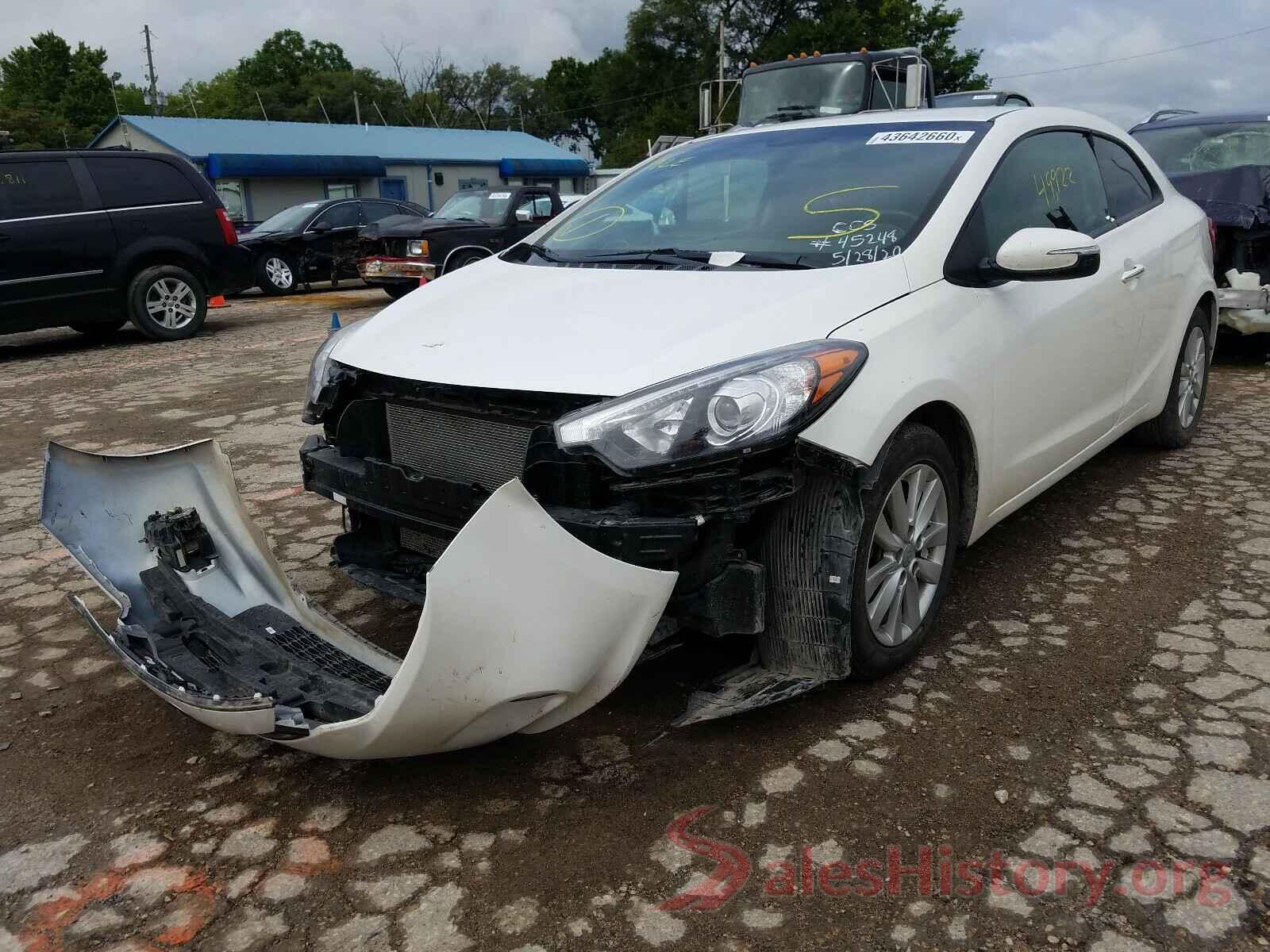 KNAFX6A88G5605536 2016 KIA FORTE