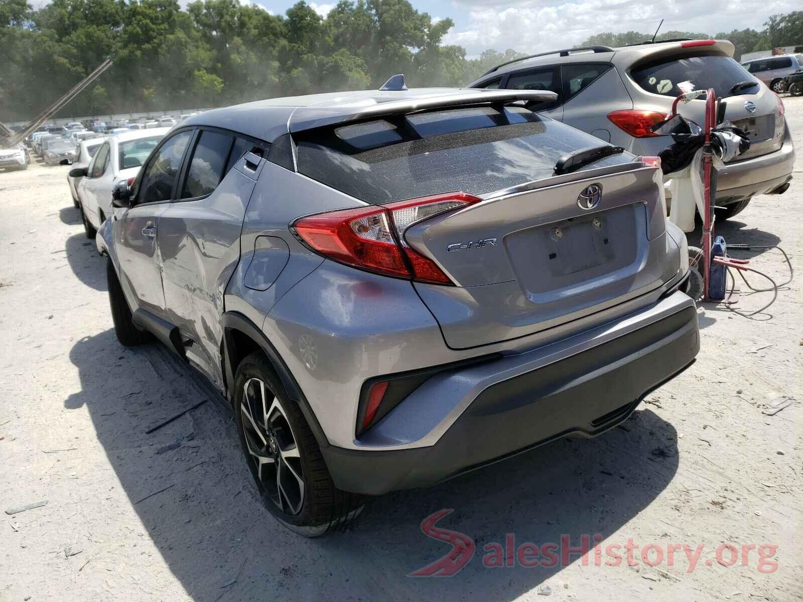 NMTKHMBX8JR001140 2018 TOYOTA C-HR