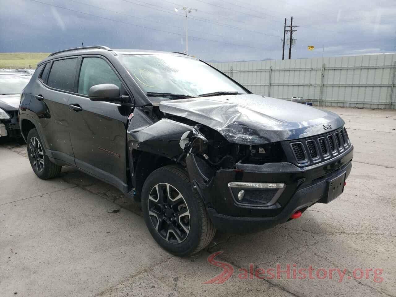 3C4NJDDB7KT630321 2019 JEEP COMPASS