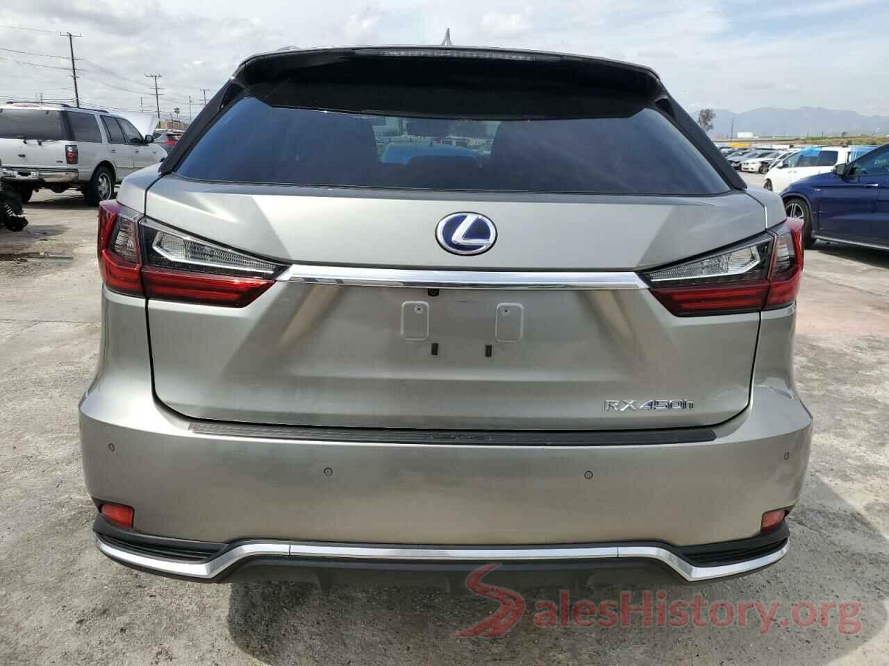 2T2HGMDA6NC073942 2022 LEXUS RX450