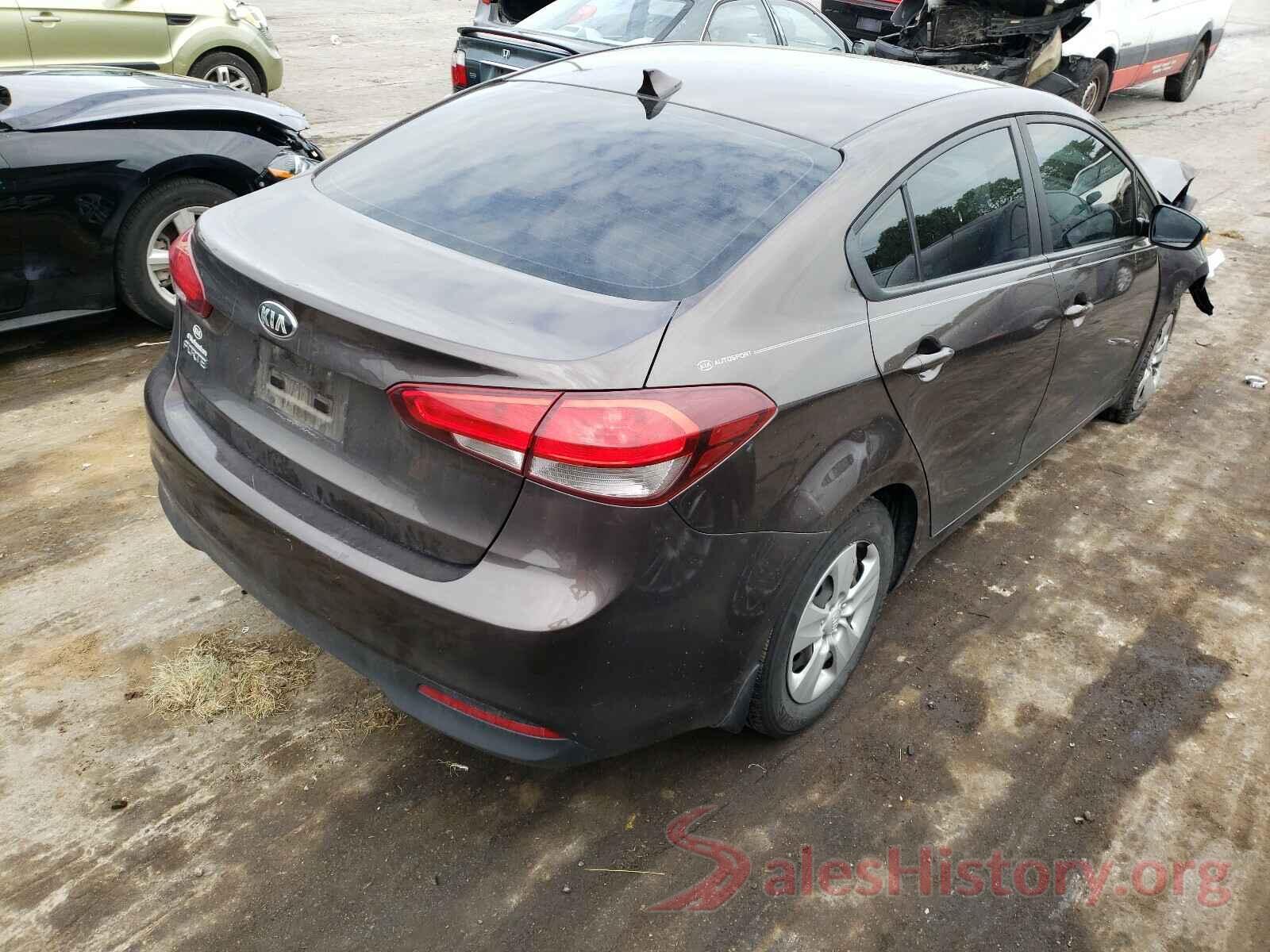 3KPFK4A73HE103665 2017 KIA FORTE