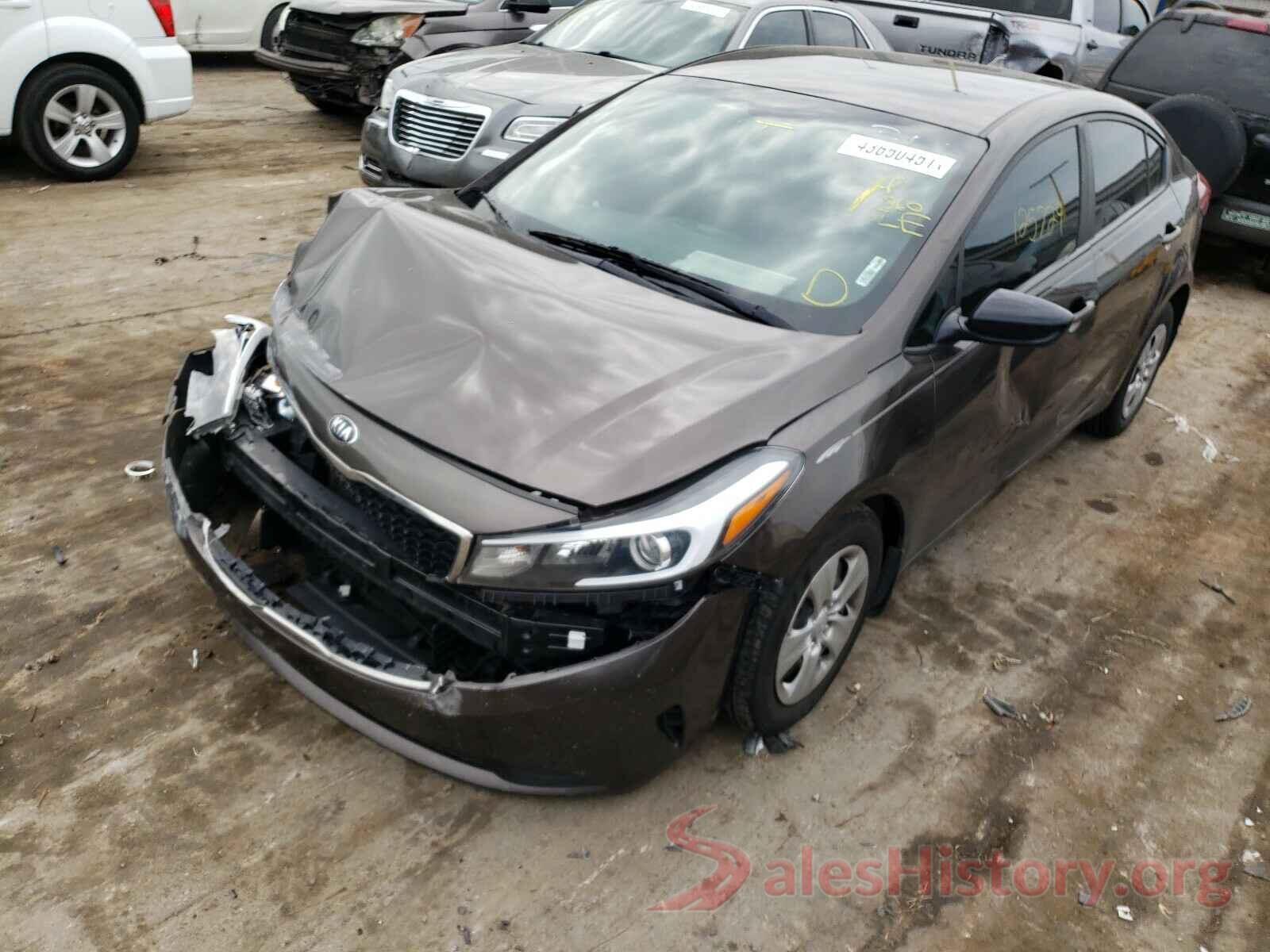 3KPFK4A73HE103665 2017 KIA FORTE