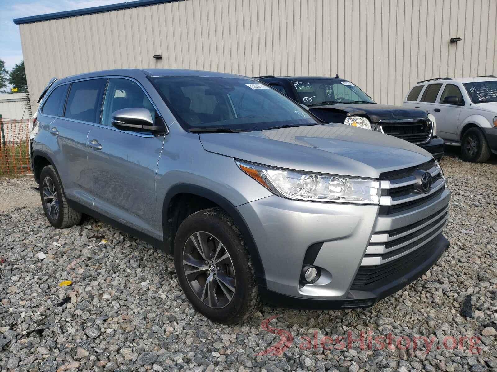 5TDZZRFH7KS335786 2019 TOYOTA HIGHLANDER