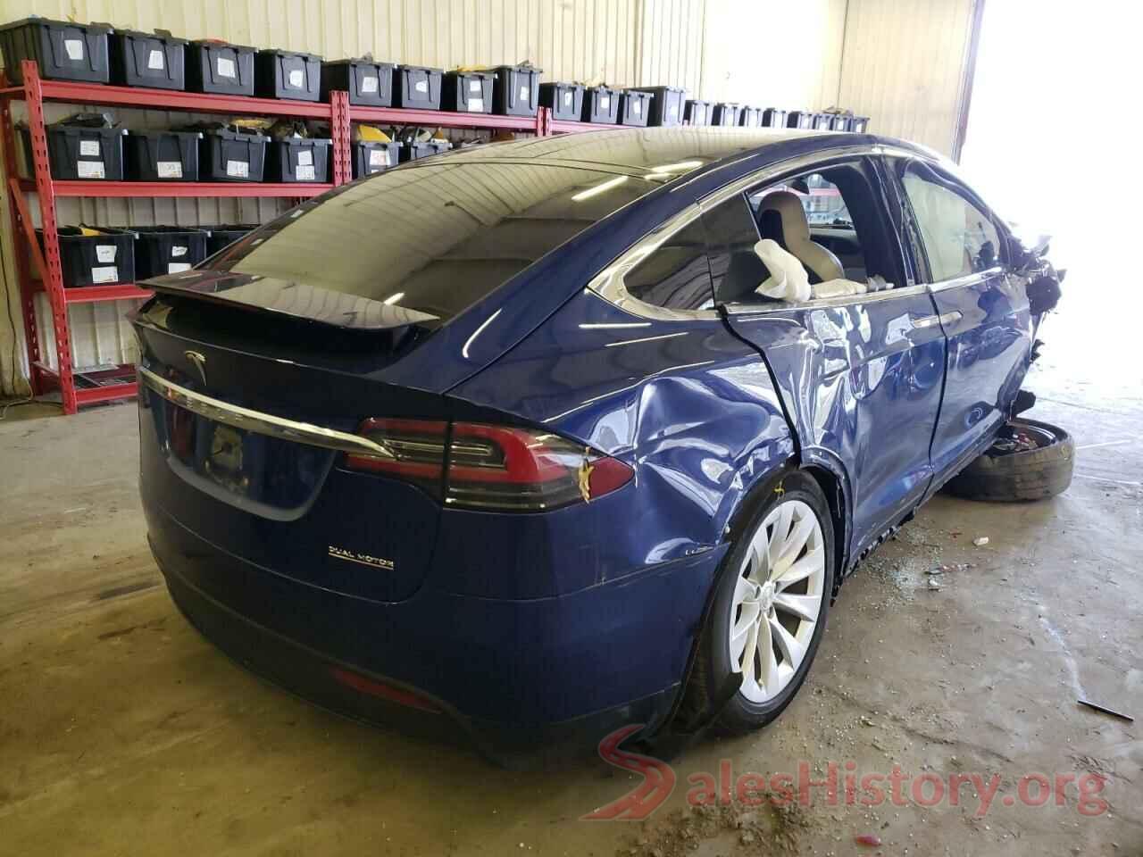 5YJXCDE44KF193492 2019 TESLA MODEL X