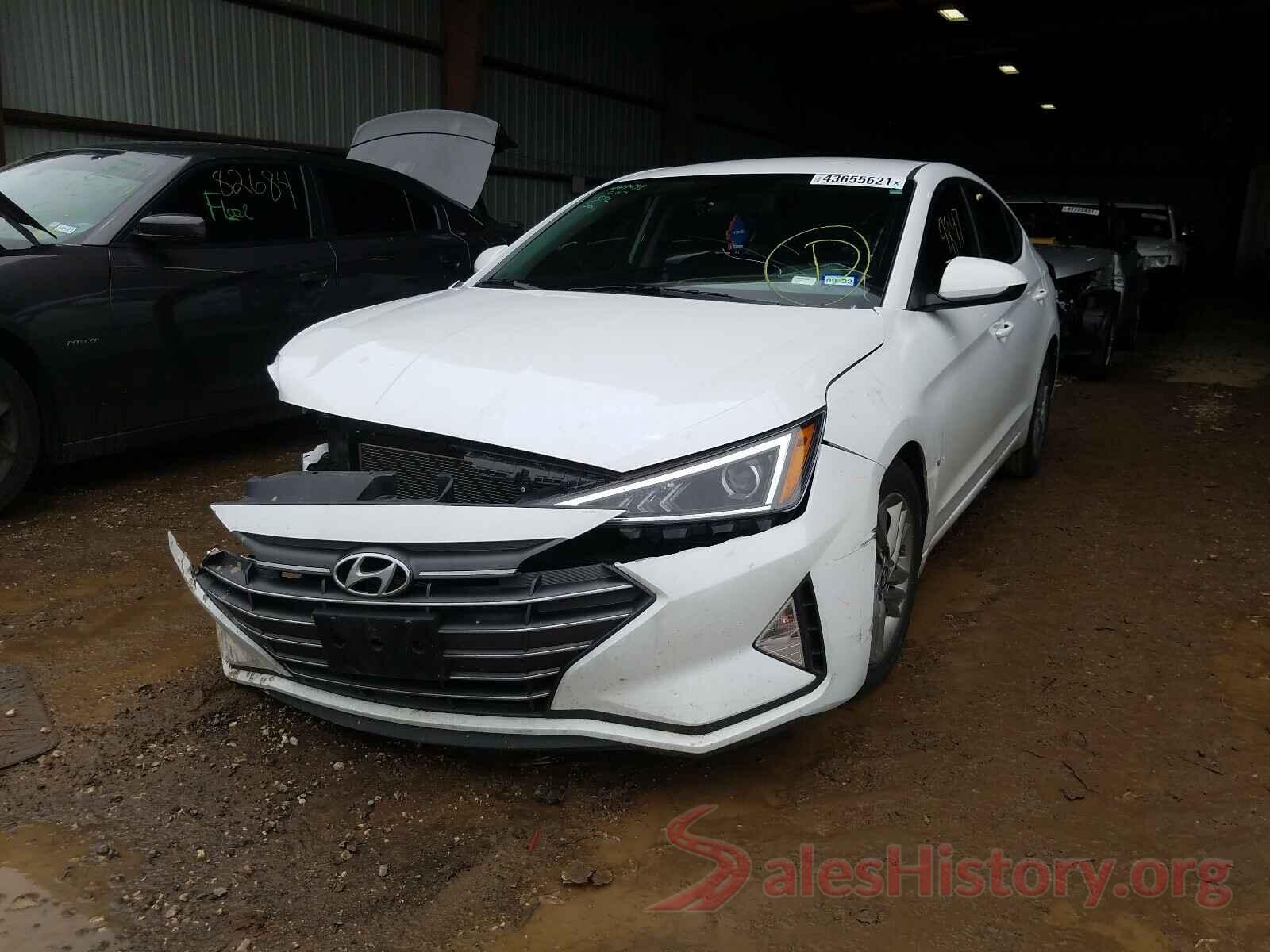 5NPD84LF0LH607301 2020 HYUNDAI ELANTRA