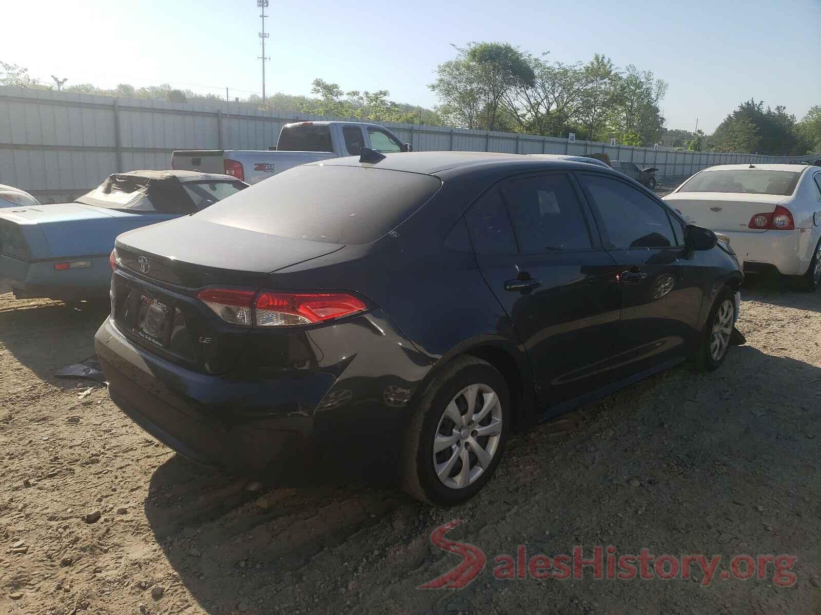 JTDEPRAE6LJ083352 2020 TOYOTA COROLLA