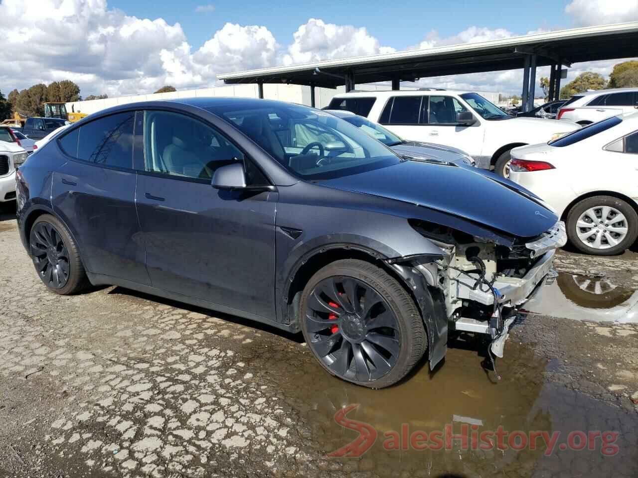 7SAYGDEF5NF411375 2022 TESLA MODEL Y