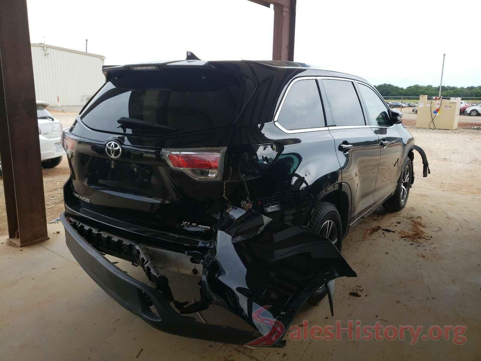 5TDJKRFH2GS295092 2016 TOYOTA HIGHLANDER